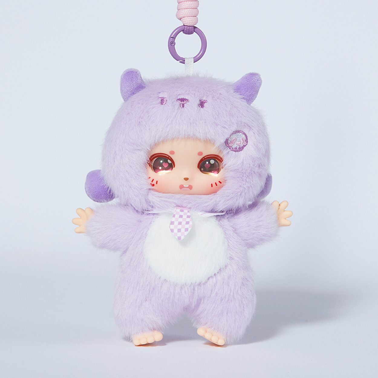 [잼몬] 풀바디키링(대) 보라몬