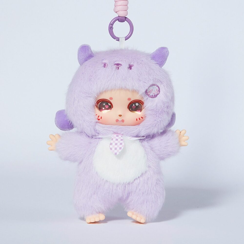 [잼몬] 풀바디키링(대) 보라몬