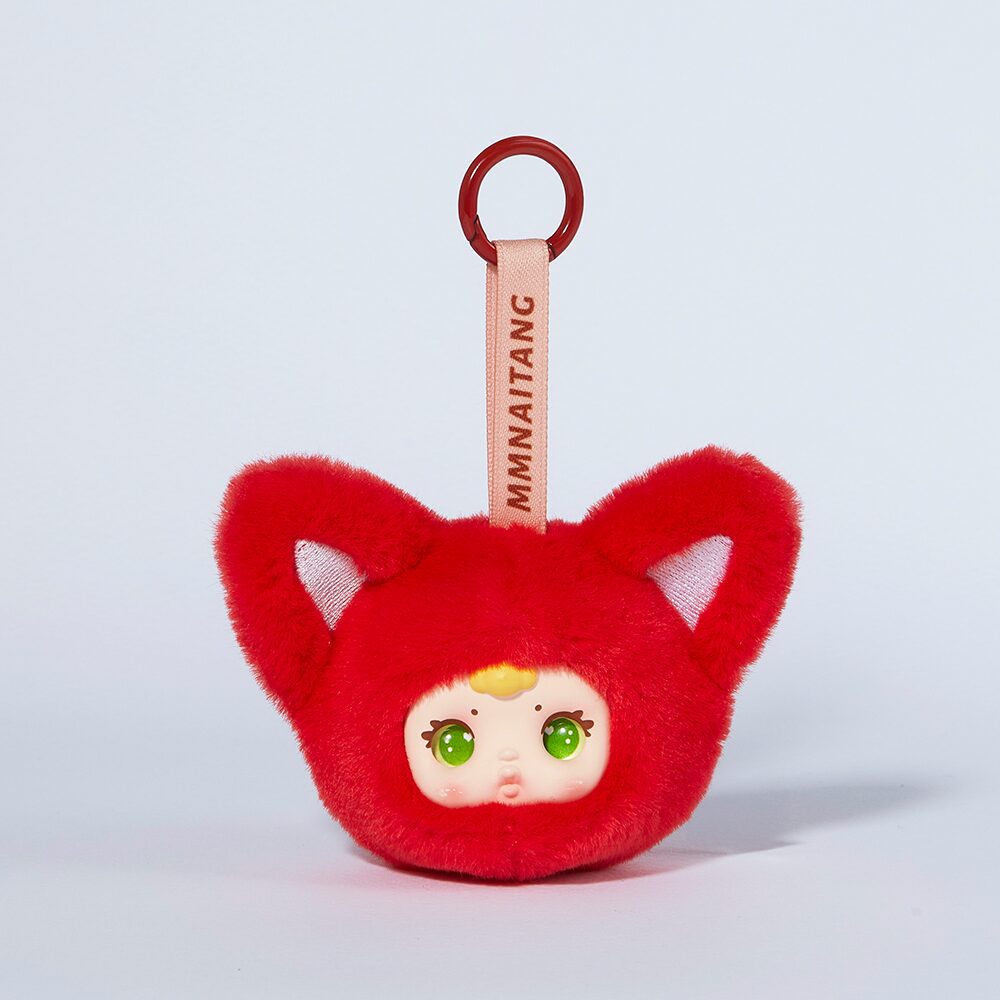 [잼몬] 얼굴키링(소) 레드